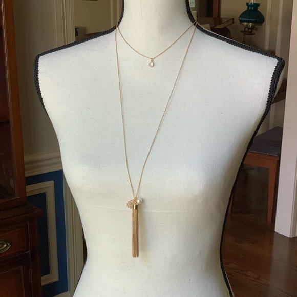 Filigree Tassel Necklace - Picture 2 of 7